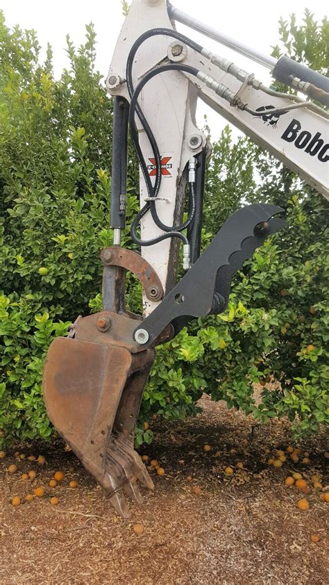 bobcat 334 mini excavator|bobcat mini 334g thumb attachment.